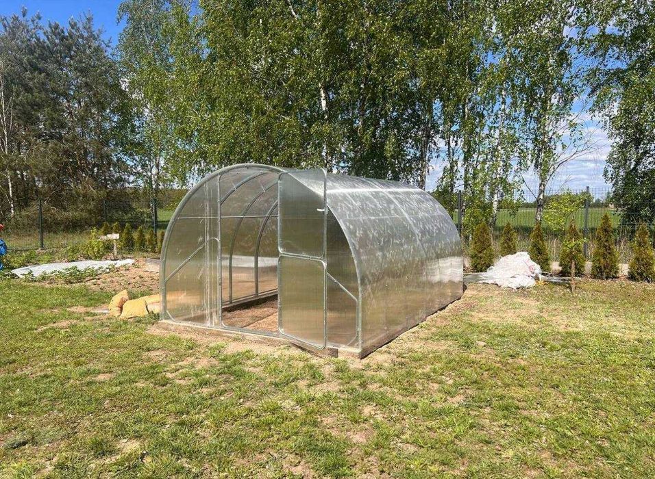 Szklarnia z poliwęglanu 3x4 3x6 3x8 3x10 3x12