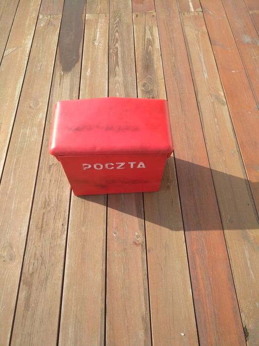 Barek skrzynka na listy PRL loft zabytkowa Vintagee