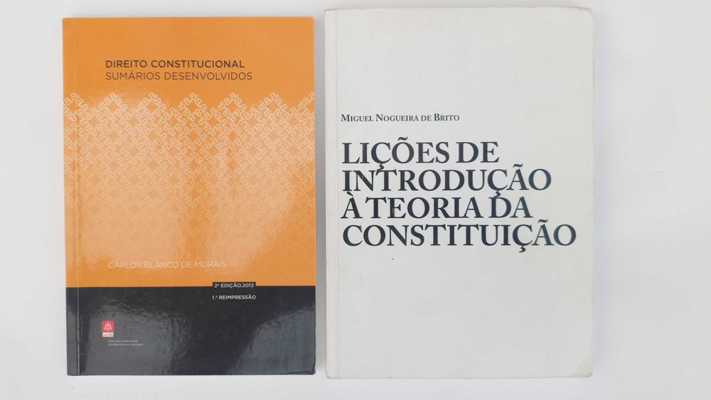 Direito Constitucional Sumários Desenvolvidos