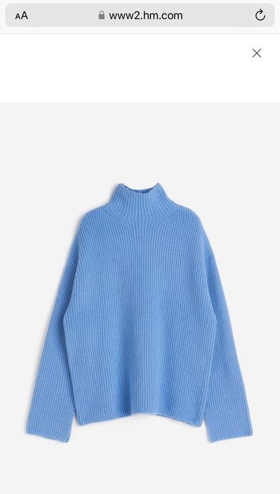 Новий светр H&M , теплий та стильний , 5% вовни