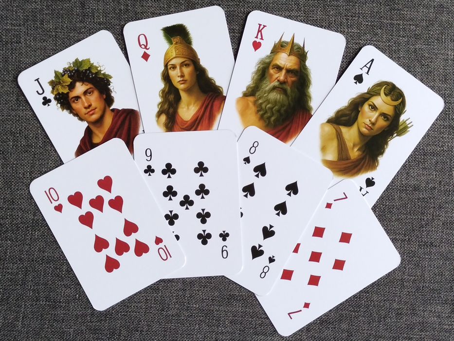 Карти гральні. Давньогрецька міфологія.