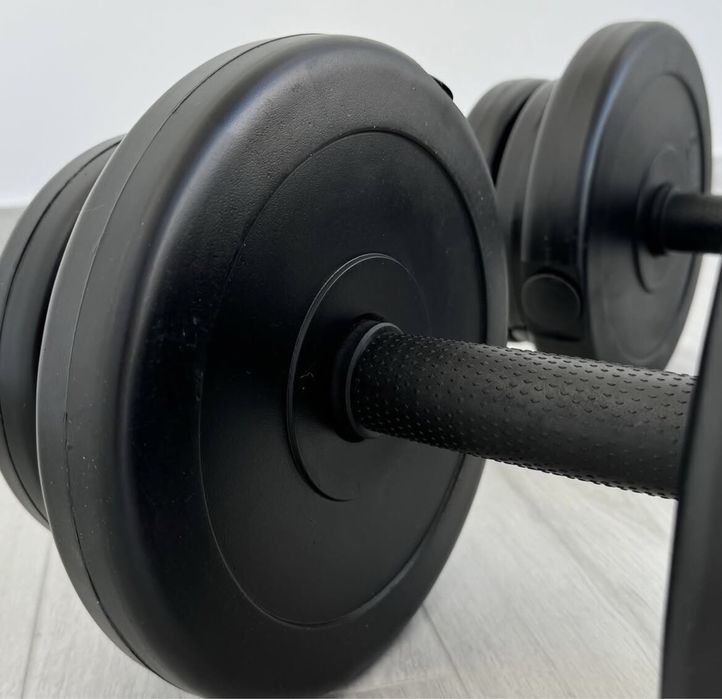 ТОП ЦІНА комплект розбірних гантелей 2 шт вага від 8,5 до 21 кг