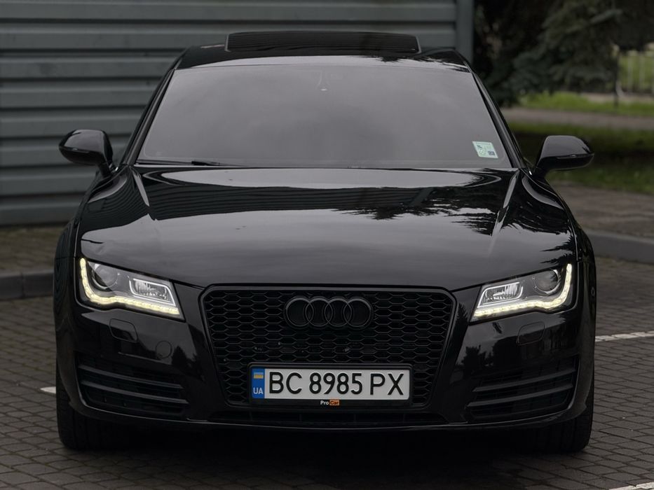 Audi a7 облужена