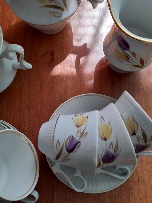 Сервиз фарфор Тюльпан