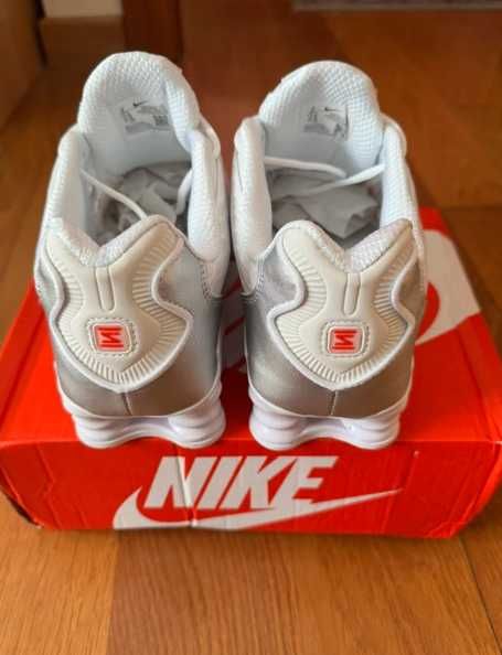 Nike Shox TL All White Sneakers R.42