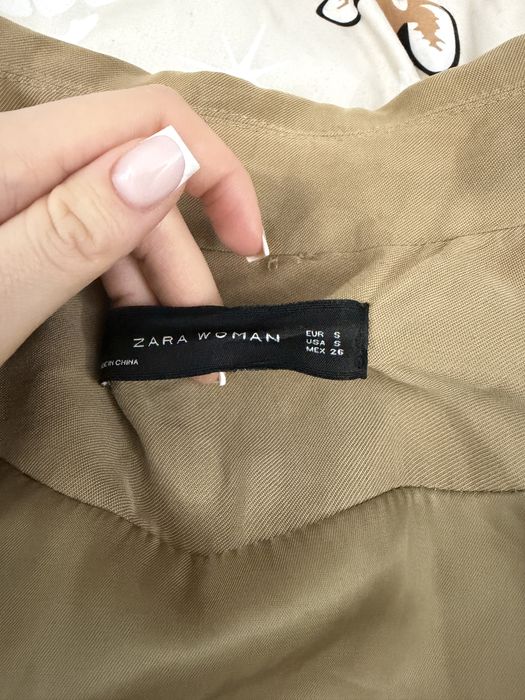 długi trencz damski zara