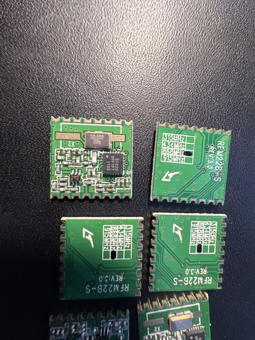 Moduły radiowe 868MHz i 2.4GHz RFM22B RFM70D ESP Arduino