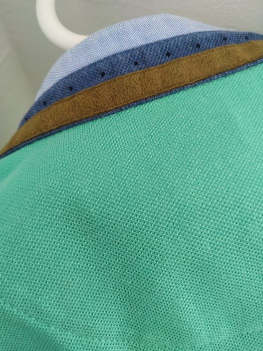 Pólo verde da Massimo Dutti