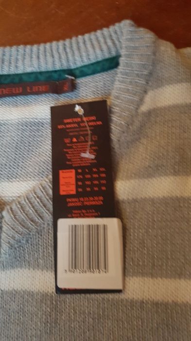 Sweter męski, nowy