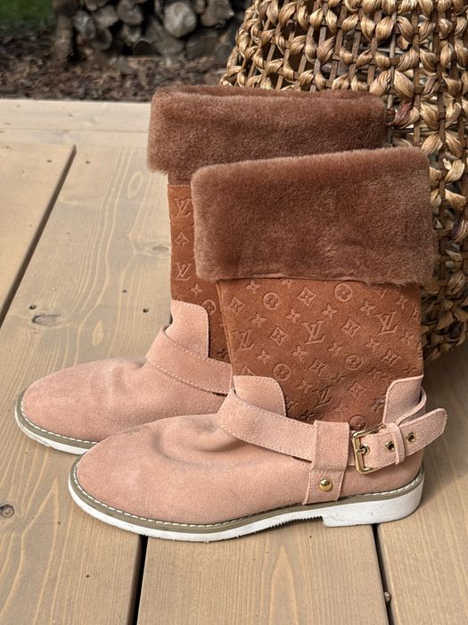 buty zimowe kozaki louis vuitton