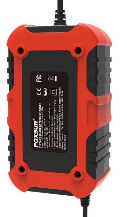 Зарядний пристрій Зарядка акумулятора Автомобільне зарядне 12v/24v