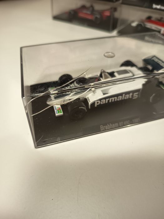 Coleção de miniaturas 1/43 da F1