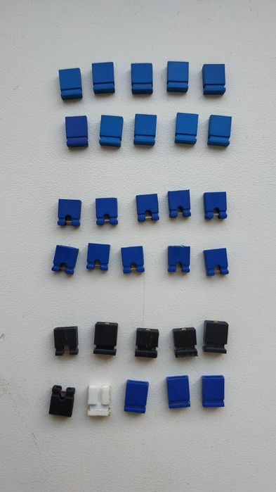 Джамперы перемычки двухконтактные MJ-O-6 2pin 2.54мм, обмен