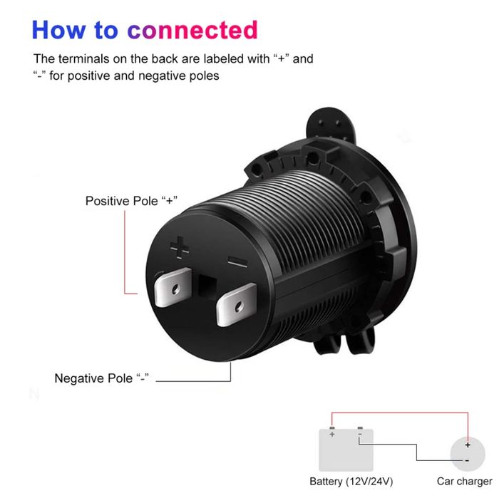 Tomada de 12 volts64738601122945121