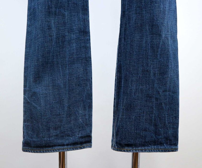Levis 501 gruby denim spodnie jeansy W32 L32 100% bawełna pas 2 x 41 cm
