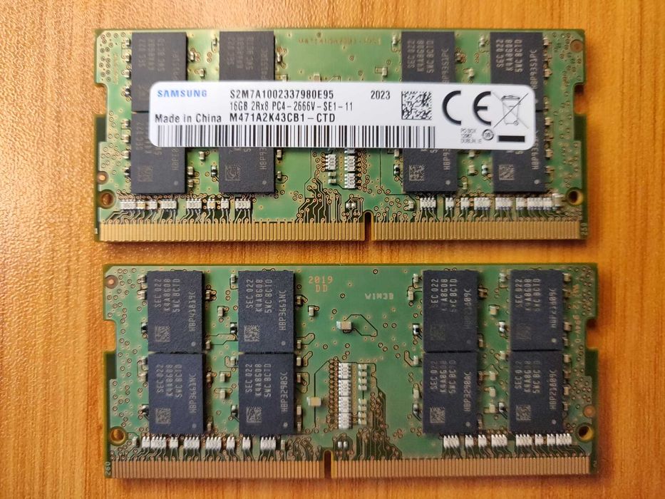 Samsung 16GB SO-DIMM DDR4 SDRAM (2666 MHz)