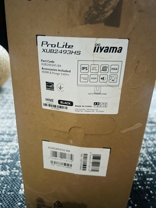 Monitor iiyama ProLite XUB2493HS 23.8 1920x1080