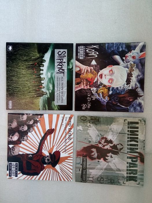 Компакт диски Oasis Korn Slipknot и другие
