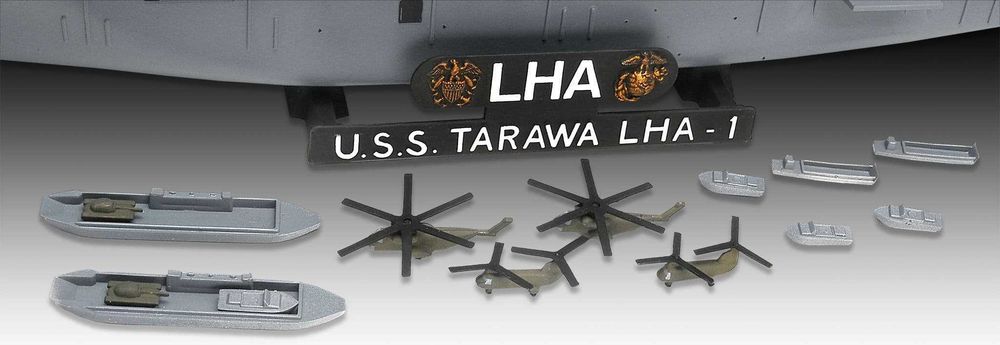 Revell 05170 Assault Ship USS Tarawa LHA-1 - model do sklejania