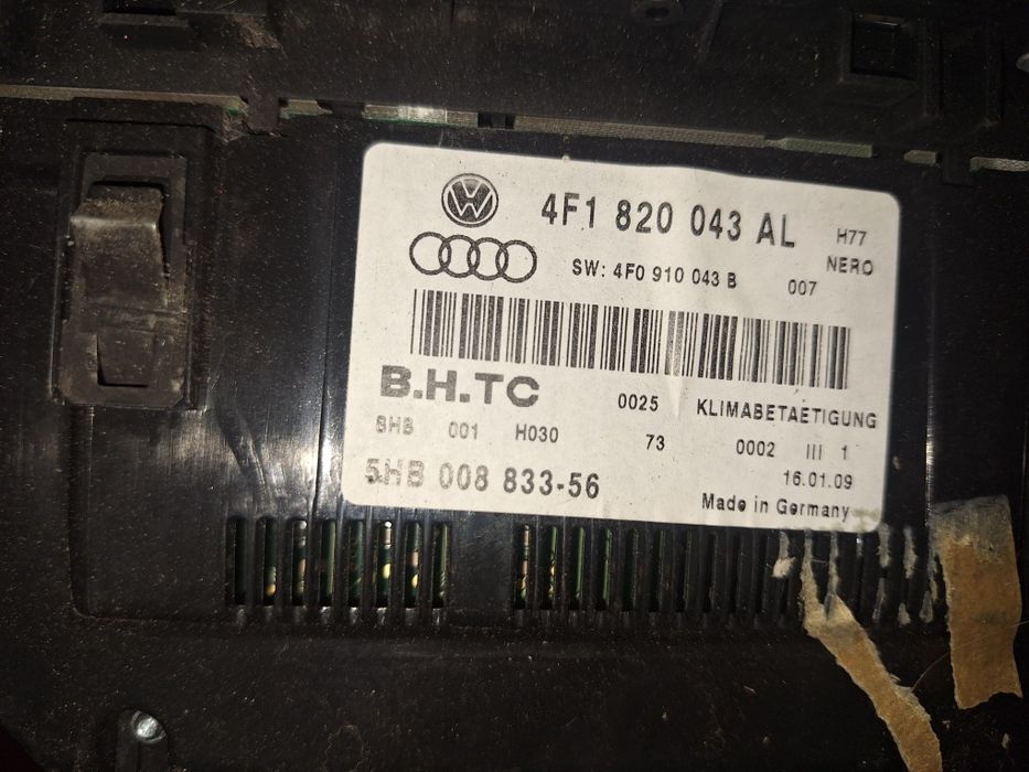 PANEL klimatronik Audi A6 C6 lift 4f1820043ak