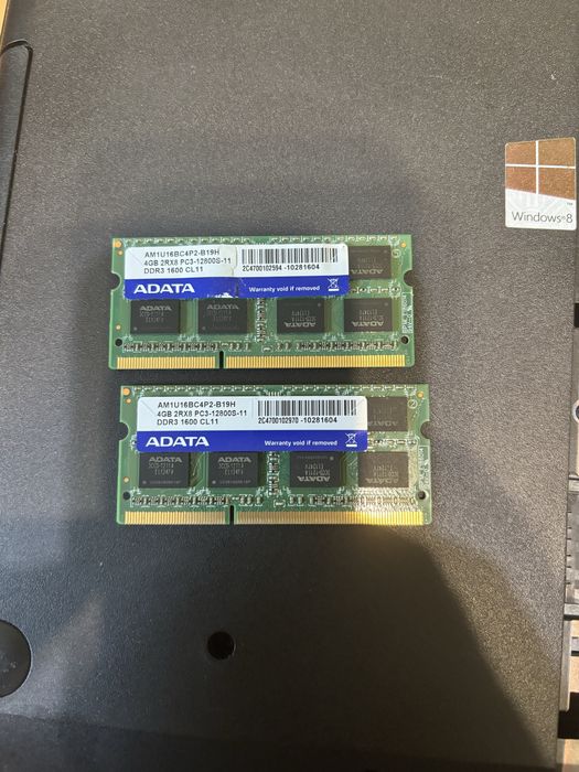 Ddr3 8 gb (4x2) для ноутбука
