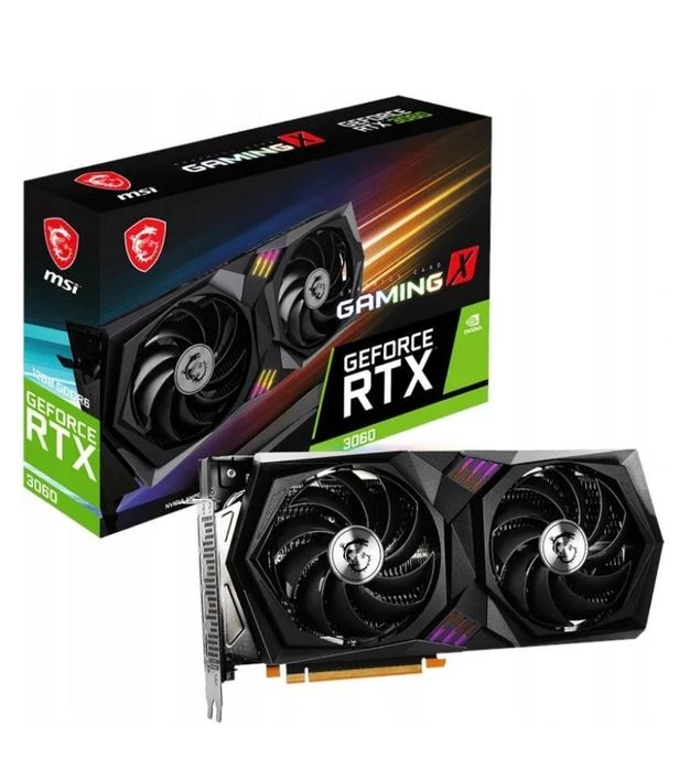 Karta graficzna MSI Rtx 3060 Gaming X 12Gb