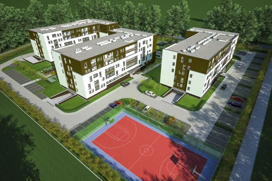 apartament Kołobrzeg – 3 sypialnie, balkon, parking gratis