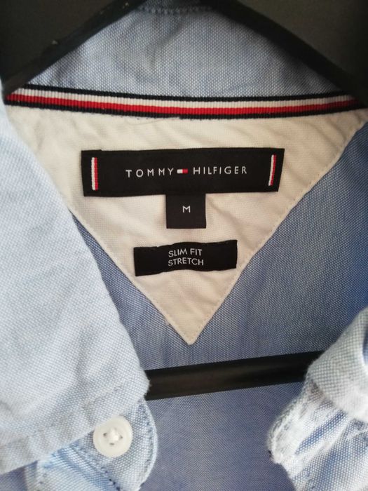 koszula Tommy Hilfiger M 38 niebieska