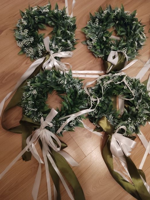 Wianki weselne 6 szt.