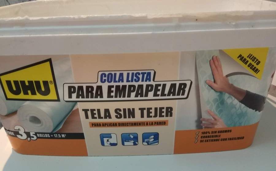 Cola para papel de parede - Embalagem pouco usada - 2.5 KG