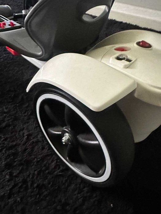 Электромобиль детский складной Go-Kart Белый