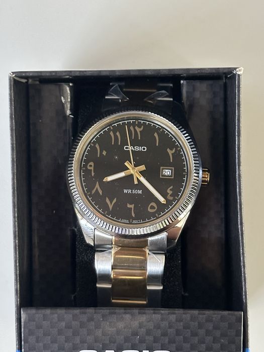Casio Arabic Dial MTP-1302SG Original Novo