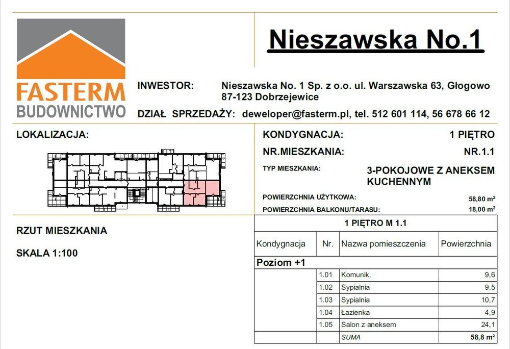 Pierwsze Piętro M 1.1