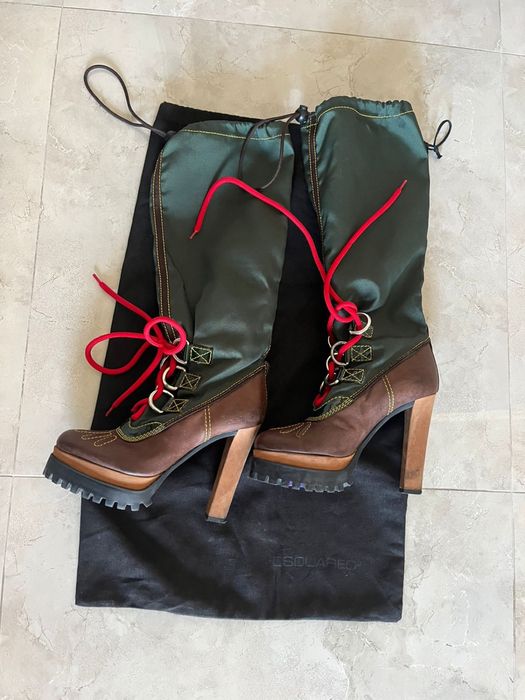 Dsquared 2. Обувь оригинал сапоги