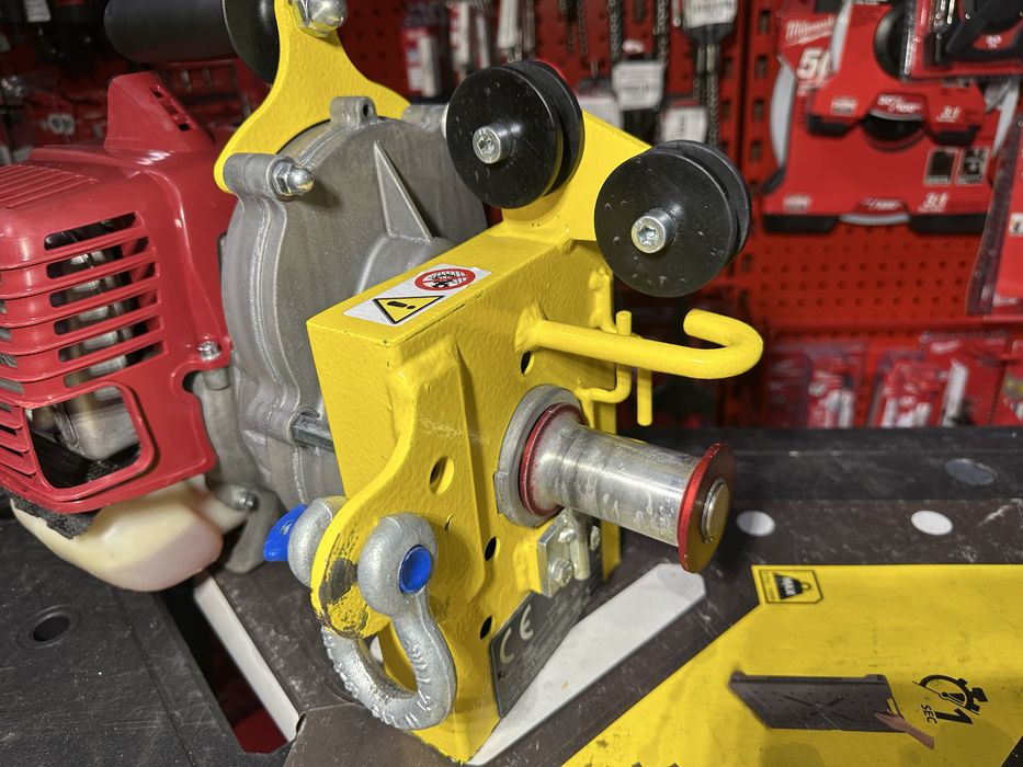 DVA WINCH VA600 Лебідка Бензинова  лебідка переносна   тросова барабанна