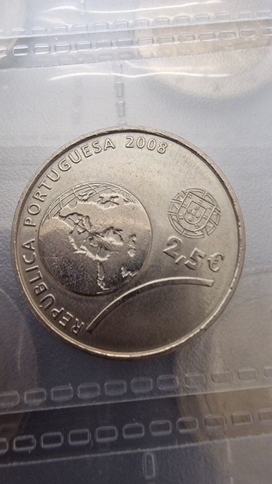 Moeda comemorativa 2,5€ 2008 Jogos Olímpicos Pequim