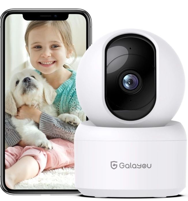 Domowa Kamera dla dzieci  zwierzat 2K WiFi, kamera bezpieczeństwa