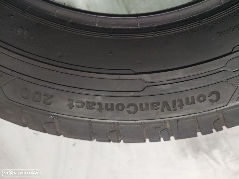 2 pneus semi novos 225-65r16c continental - oferta dos portes