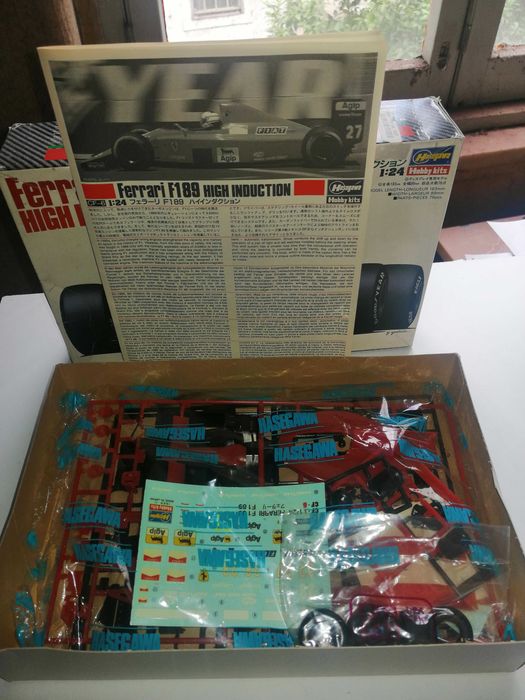 Ferrari F189 - Formula 1 - 1:24 - Hasegawa