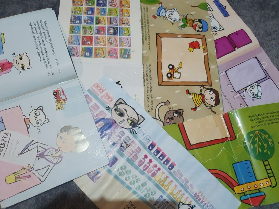 Książki zestaw pucio kicia i Pętelka