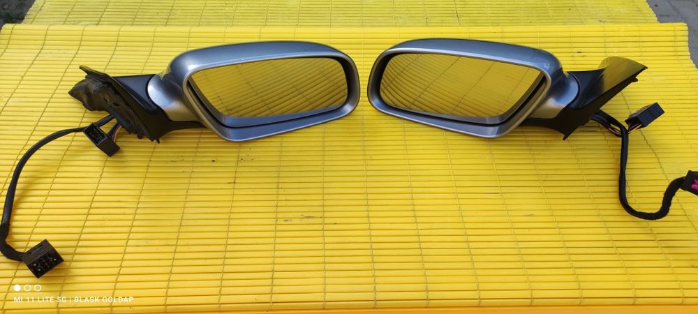 Lusterka Składane LY7Q z Pamięcią Duże 7 Pinów Audi A6 C5 Lift Gołdap