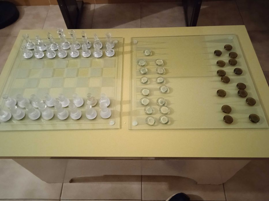 Vendo jogos de tabuleiro em vidro Lucky 7 Seven