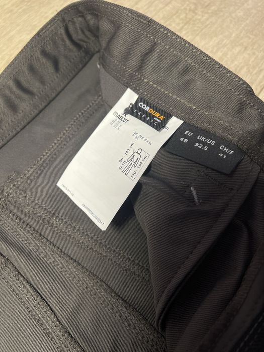 мужские рабочие брюки mascot stretch cordura