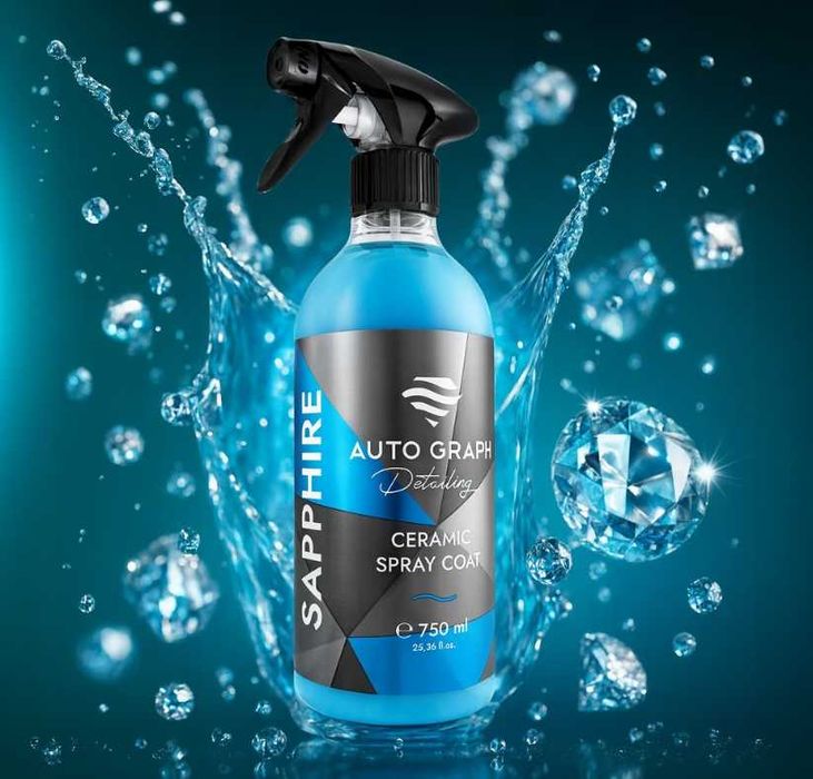 Auto Graph Sapphire 750 ml hydrofobowy efekt połysku quick detalier