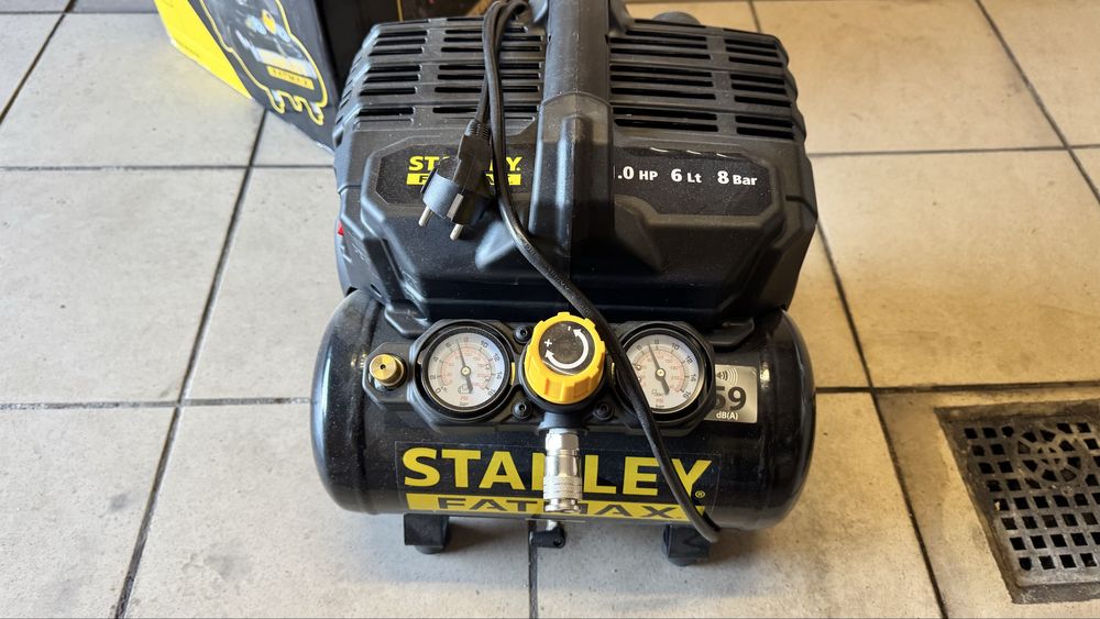 Kompresor DST 101/8/6 Stanley sprężarka ultracichy 59dB