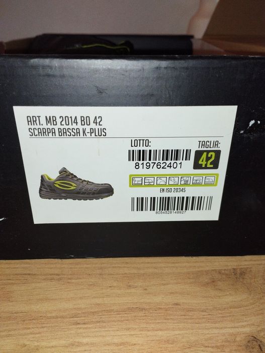Buty robocze Sir Bassa K-plus rozmiar 42