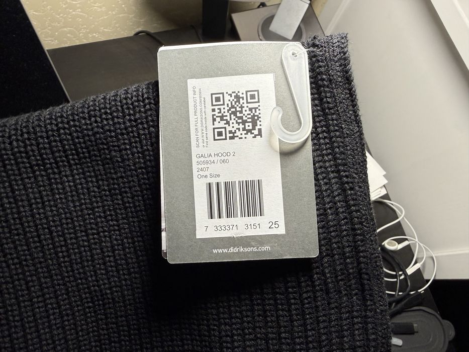 Бавовняна балаклава Didriksons GALIA