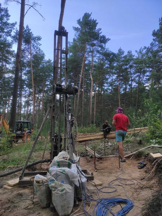 Буріння свердловин круглий рік Київська обл Ворзель Недорого