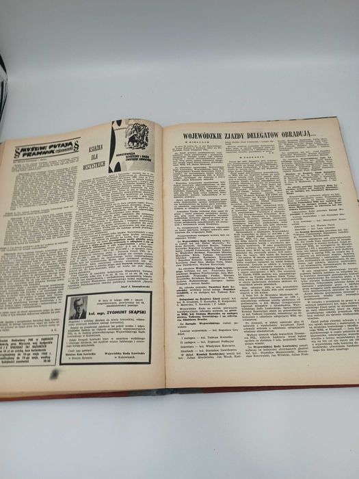Dwutygodnik Łowiec Polski 1960 rok gazeta czasopismo z PRL