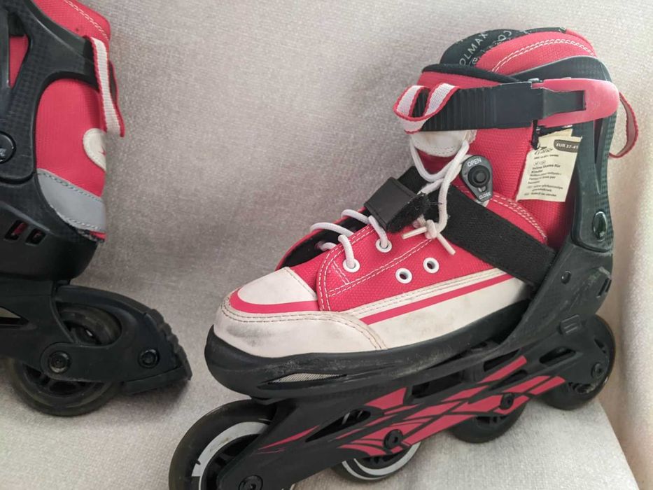 Роликові ковзани дитячі, регулюються на розмір 37-41